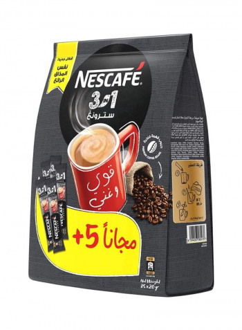 Coffee Mix 3 In 1 Strong 20g Pack of 35