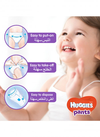 Baby Pants - Size 5, 12-17 Kg, 34 Count