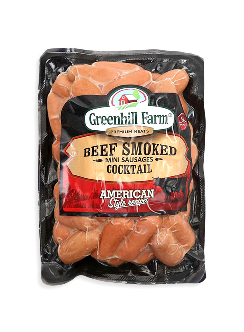 Farm Smoked Beef Cocktail Mini Sausages 400g