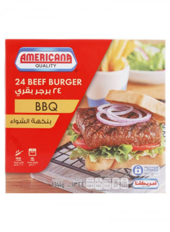 Beef Burger 1344g Pack of 24