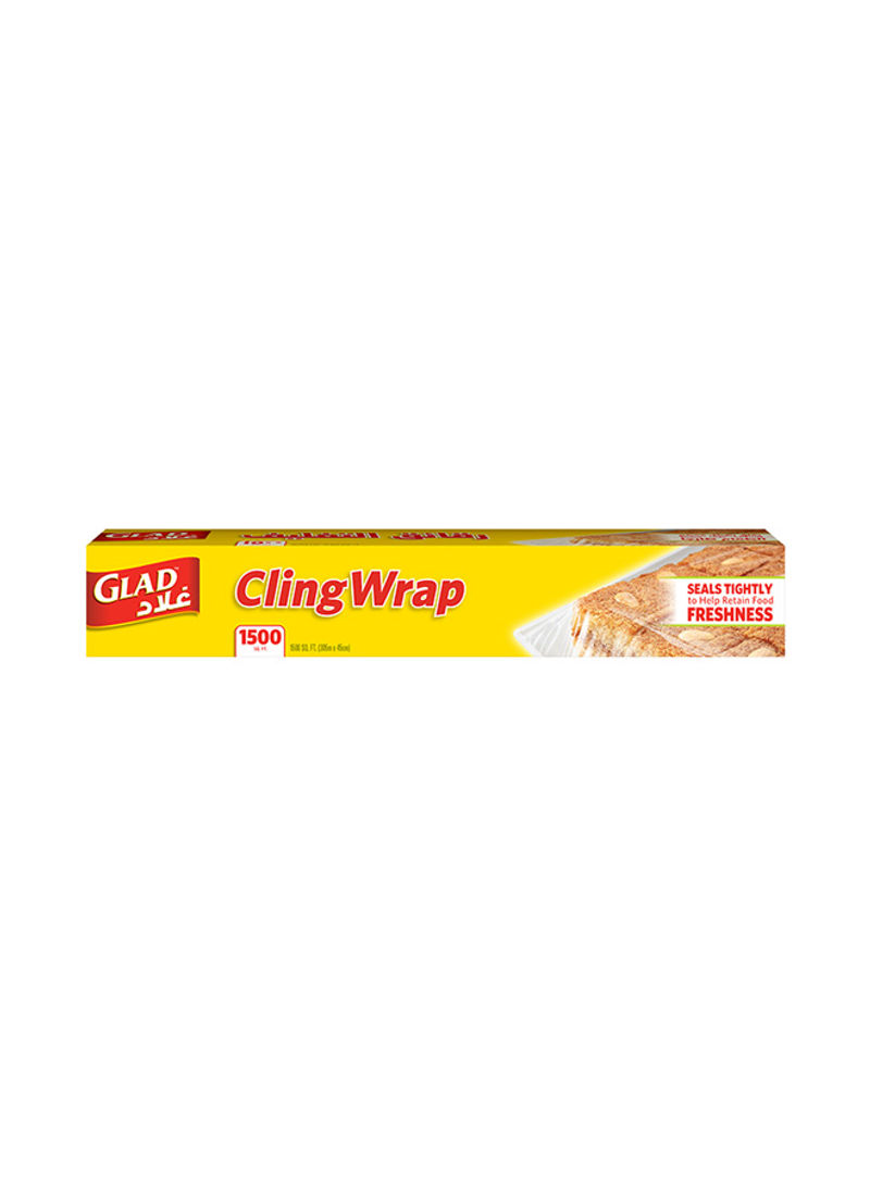 Cling Wrap Plastic Wrap 1500 sq. ft.