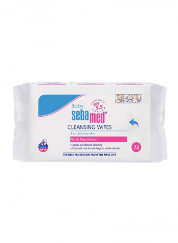 Extra Soft Baby Cleaning Wipes 4 Packs x 72 Wipes, 288 Count