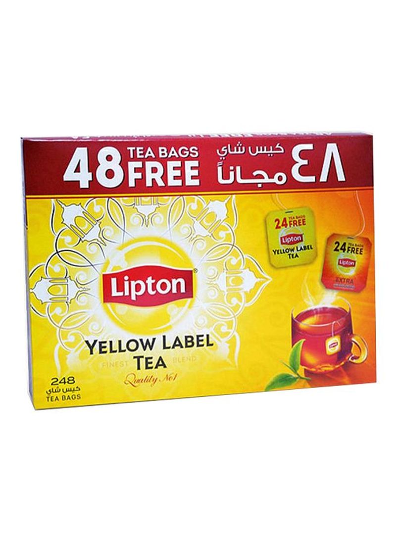 Rich Natural Taste Yellow Label Tea 248 Bags 500.8g