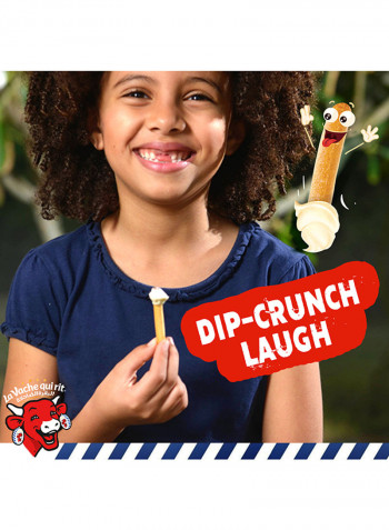 Dip And Crunch Spreadable Cheese With Snack Stick 280g Pack of 2
