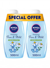 Pack Of 2 Baby Pure And Mild Shampoo Camomile Extract