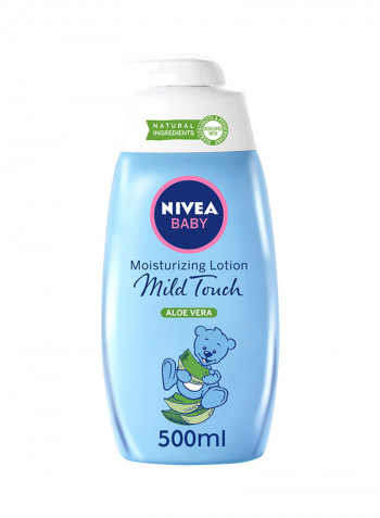 Baby Mild Touch Moisturizing Lotion, Aloe Vera, 500ml