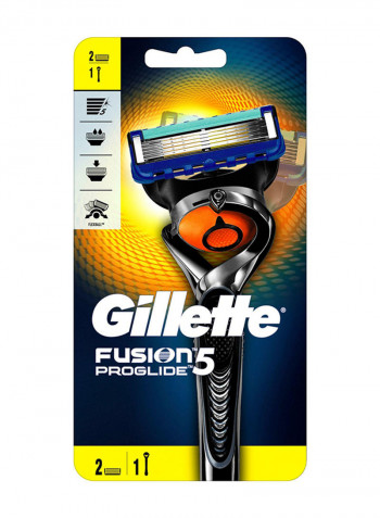 Fusion ProGlide FlexBall Men’s Razor Handle + 2 Blades