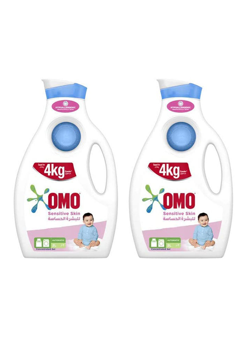 Liquid Laundry Detergent Sensitive Skin Pack Of 2 2L