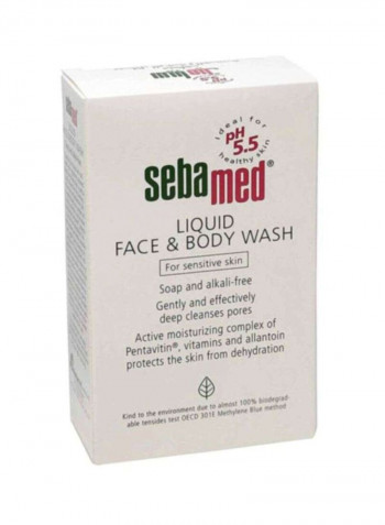 Liquid Face And Body Wash 500ml