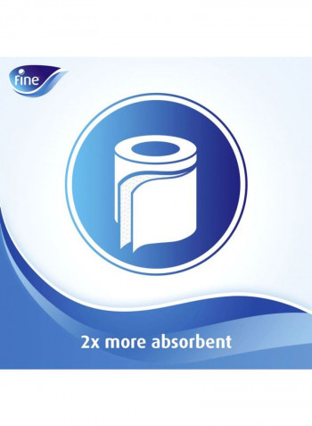 Pack Of 20 Sterilized Toilet Paper Roll White