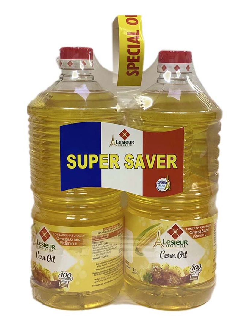 Corn Oil Super Saver Pack 2L Pack of 2