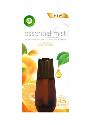 Mandarin And Sweet Orange Essential Oil Diffuser Refill 20ml