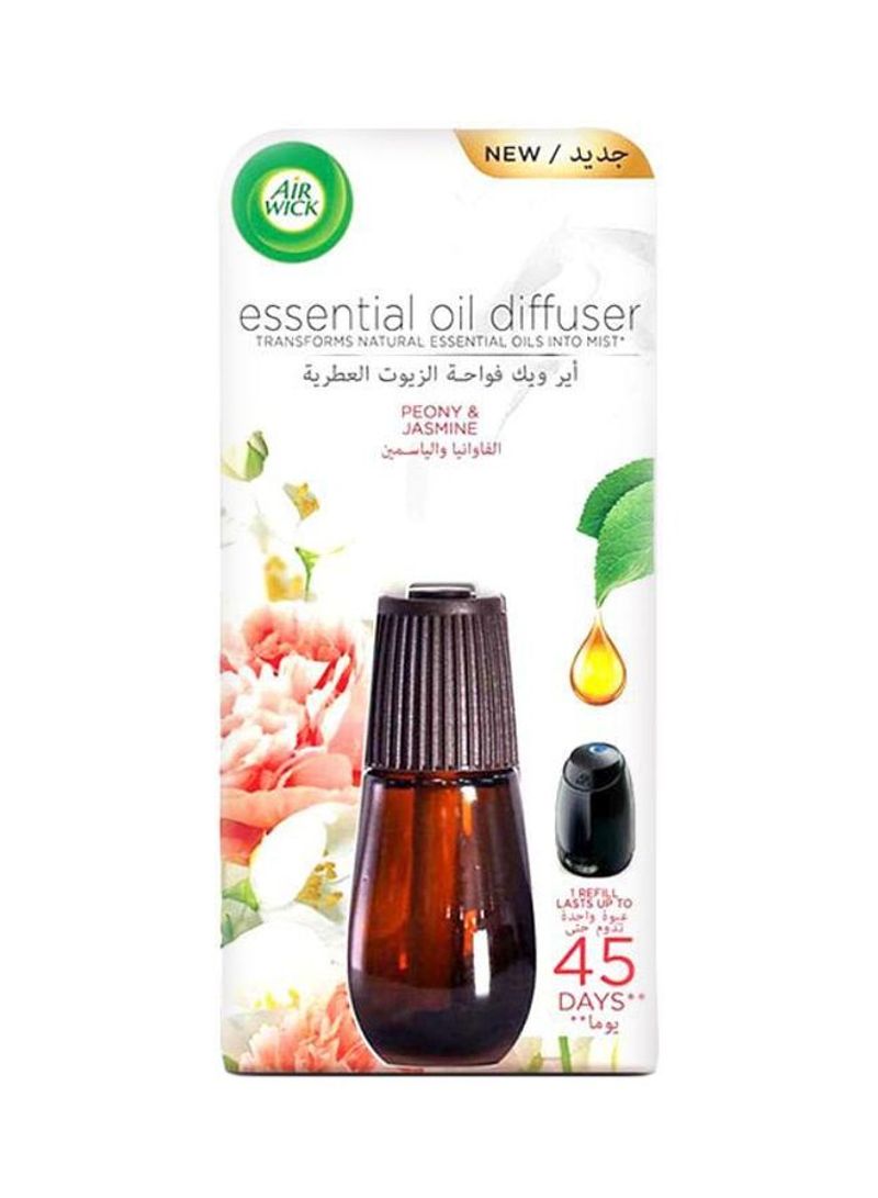 Peony And Jasmine Essential Oil Diffuser Refill 20ml
