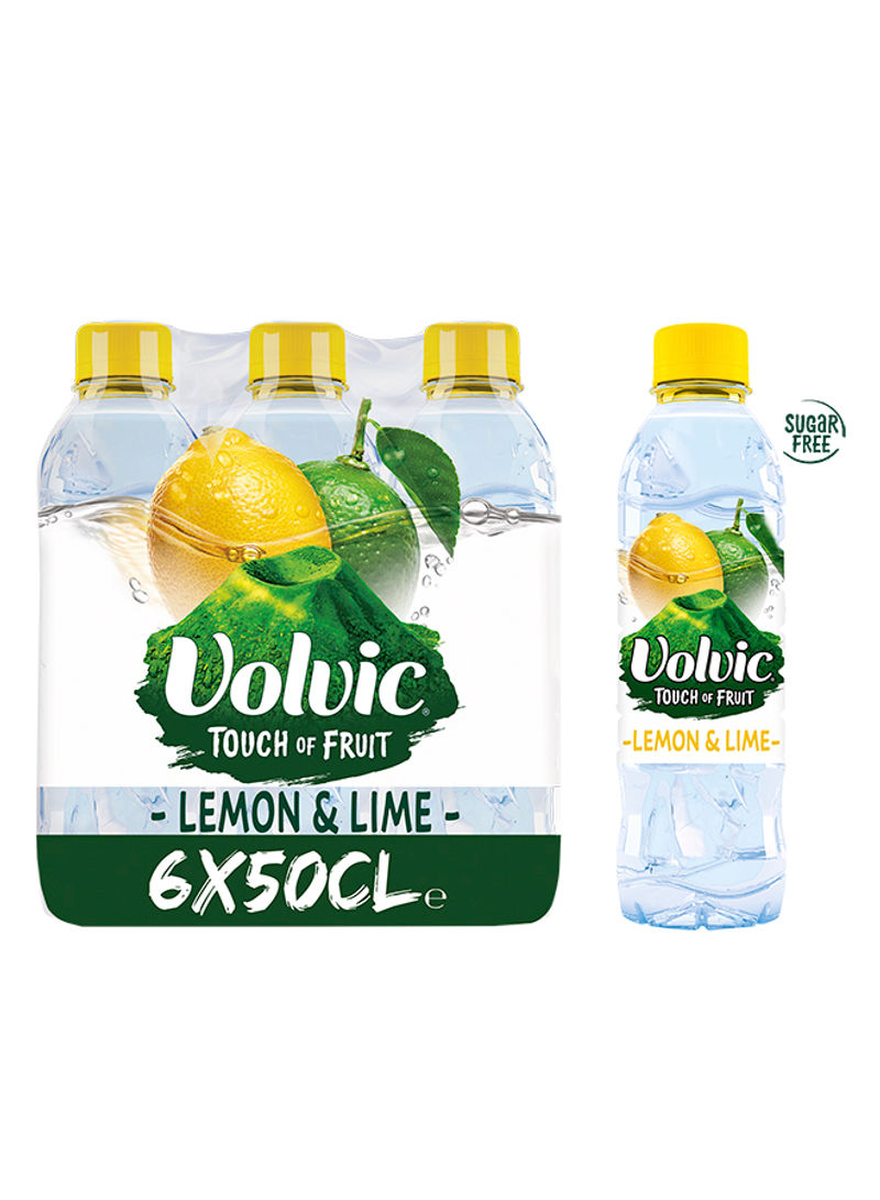 Touch Of Fruit Lemon And Lime 500ml Pack of 6