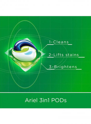 Automatic 3 In 1 Pods Laundry Detergent 378g