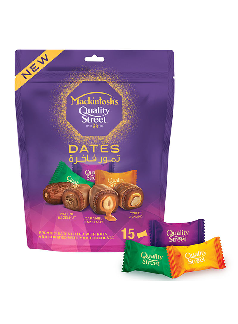 Quality Street Dates Pouch 17g 15 Pieces