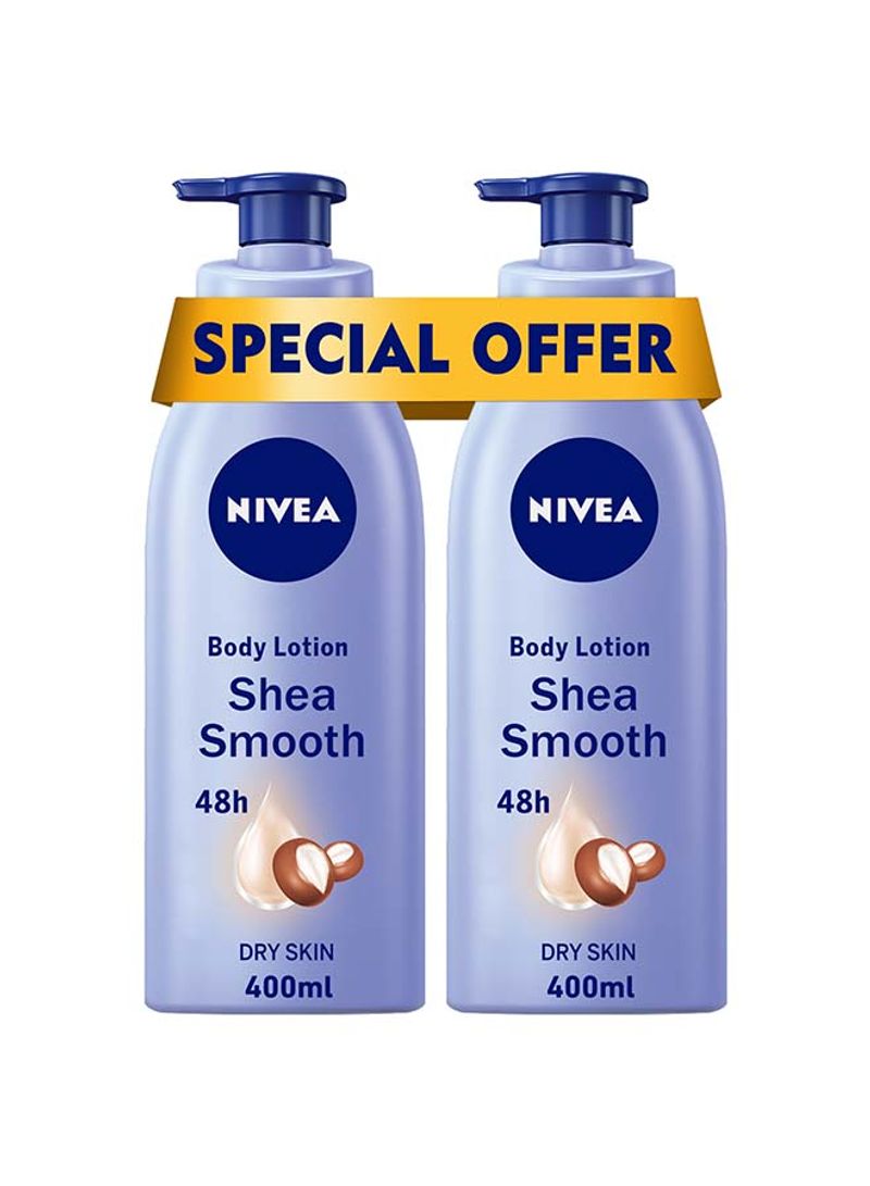 Pack Of 2 Shea Smooth Body Lotion 400ml