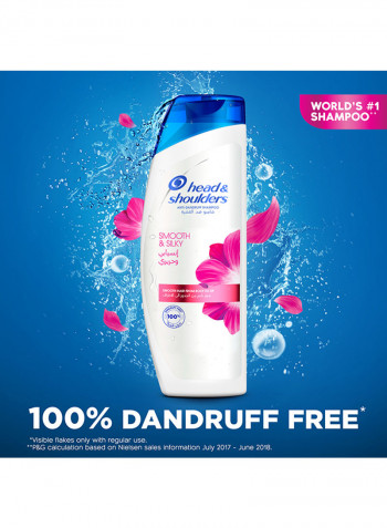 Smooth And Silky Anti-Dandruff Shampoo 600ml + 400 ml 33% Off