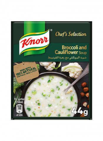 Cream Of Broccoli With Cauliflower Soup 44g Pack of 12