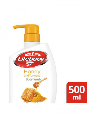 Honey And Turmeric Body Wash 500مل