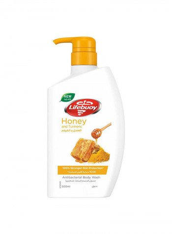 Honey And Turmeric Body Wash 500مل