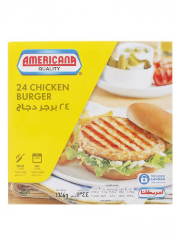 Chicken Burger 1344g Pack of 24