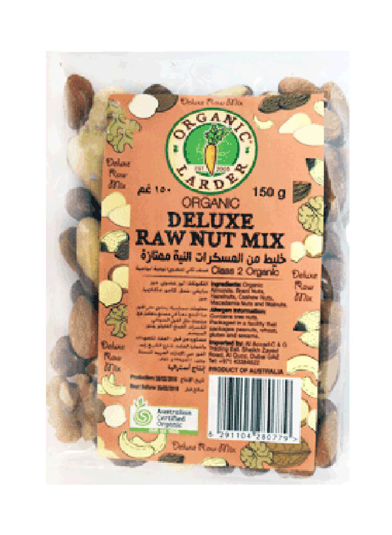 Organic Deluxe Raw Nut Mix 150g
