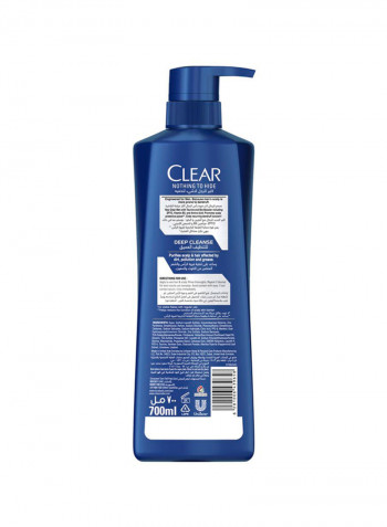 Clear Deep Cleanse Anti Dandruff Shampoo For Men 700ml