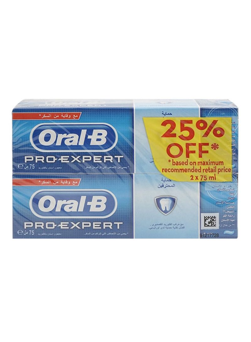 Pro-Expert Toothpaste 75ml Pack of 2