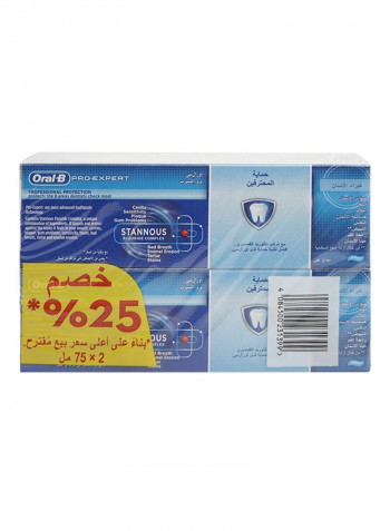 Pro-Expert Toothpaste 75ml Pack of 2