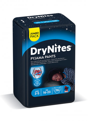 Pyjama Pants, Age 3-5 Years, Boy, 16-23 Kg, 16 Bed Wetting Pants