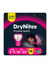 Pyjama Pants, Age 3-5 Years, Girl, 16-23 Kg, 16 Bed Wetting Pants