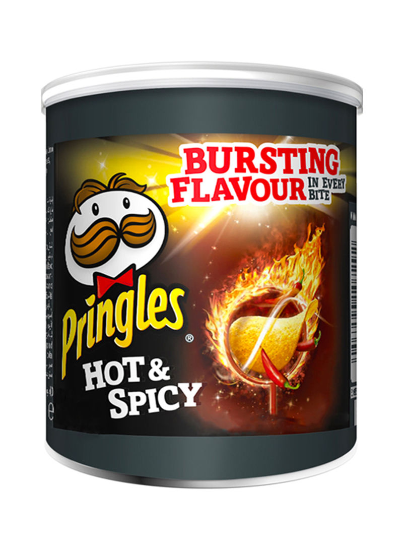 Hot And Spicy Flavored Chips 40g Pack of 12