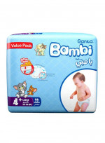 Baby Diapers Value Pack Size 4+, Large Plus, 10-18 Kg, 33 Count