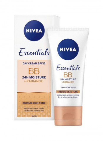 Essentials BB Moisturizer Cream SPF15 50ml