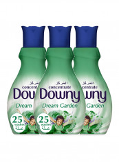 Concentrate Fabric Softener Dream Garden 1L  Pack of 2 + 1 Free 1L