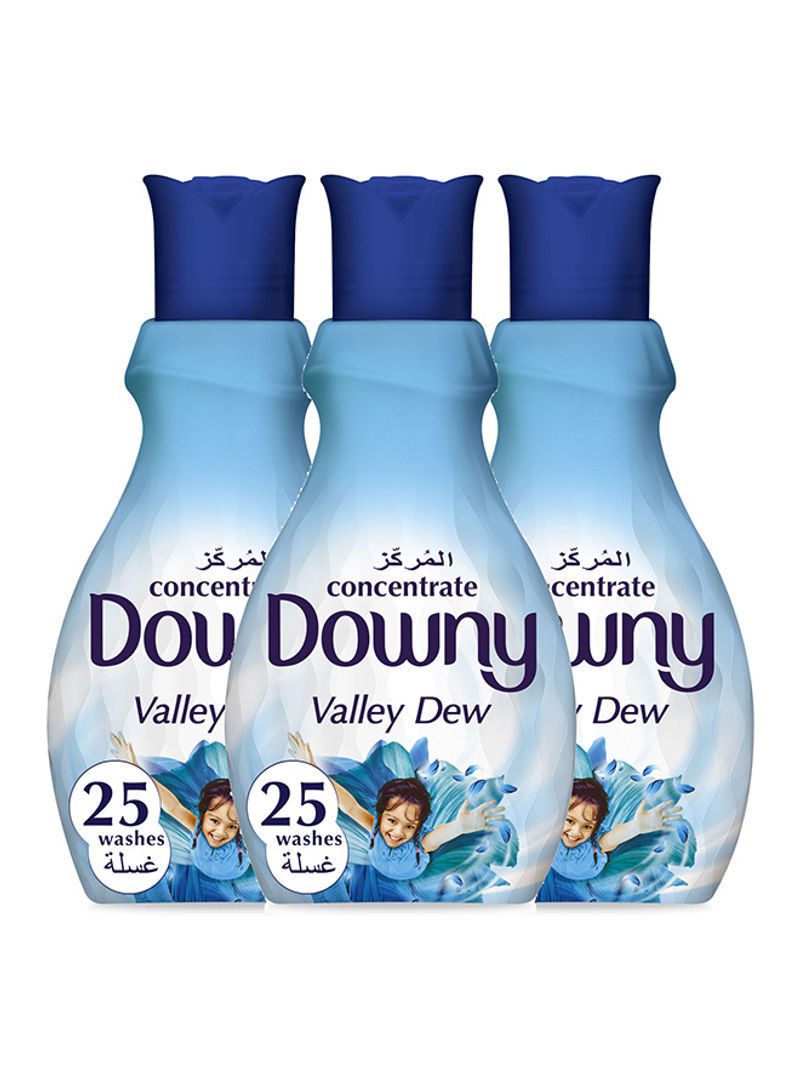Concentrate Fabric Softener Valley Dew Pack Of 3
