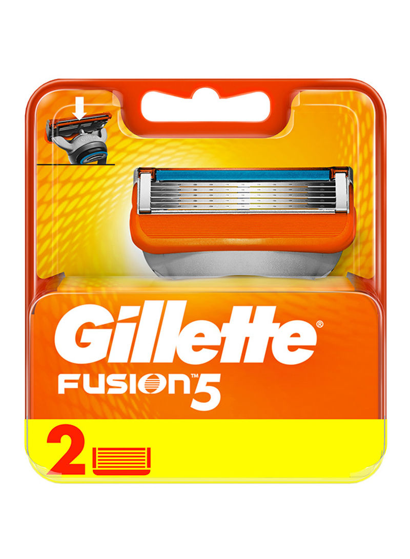 Fusion Men’s Razor Blades, 2 Refills