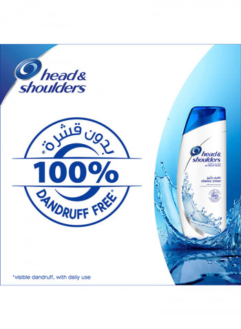 Classic Clean Anti-Dandruff Shampoo 400ml Pack of 2