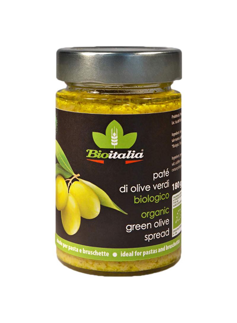 Organic Green Olive Spread 180g