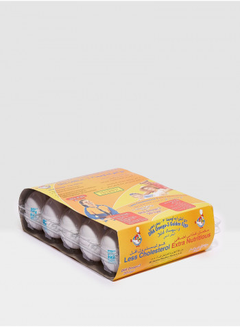 DHA Omega-3 White Eggs 50g Pack of 20