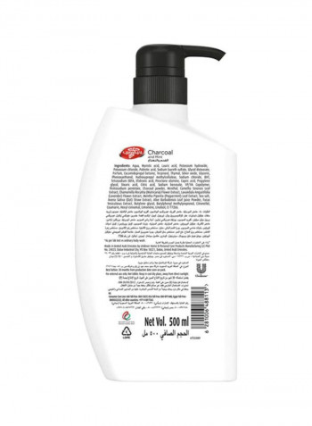 Charcoal And Mint Antibacterial Body Wash 500ml