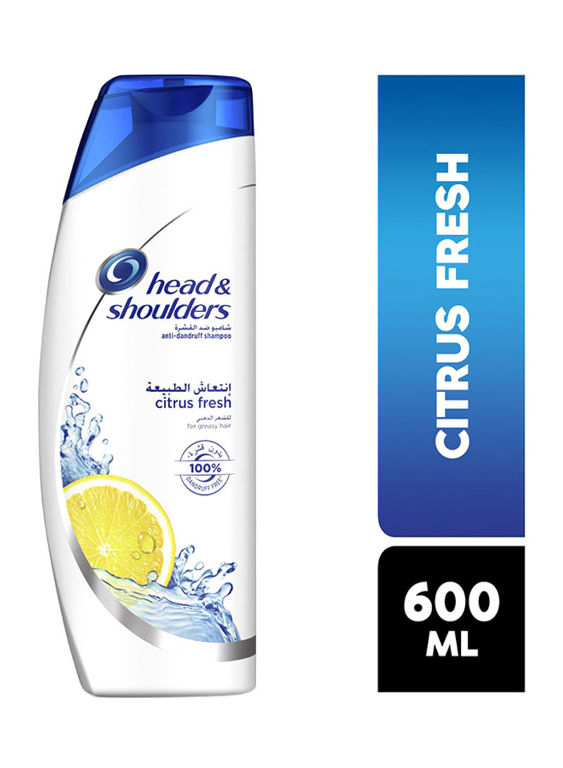 Citrus Fresh Anti-Dandruff Shampoo 600ml