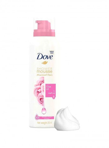 Shower Mousse With Rose Oil 200ml