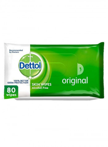 Original Anti-Bacterial Multi Use Wipes - 80