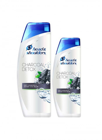 Charcoal Detox Anti-Dandruff Shampoo 600+200ml