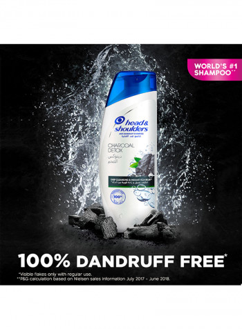 Charcoal Detox Anti-Dandruff Shampoo 600+200ml