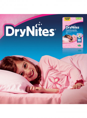 Pyjama Pants, Age 4-7 Years, Girl, 17-30 Kg, 16 Bed Wetting Pants