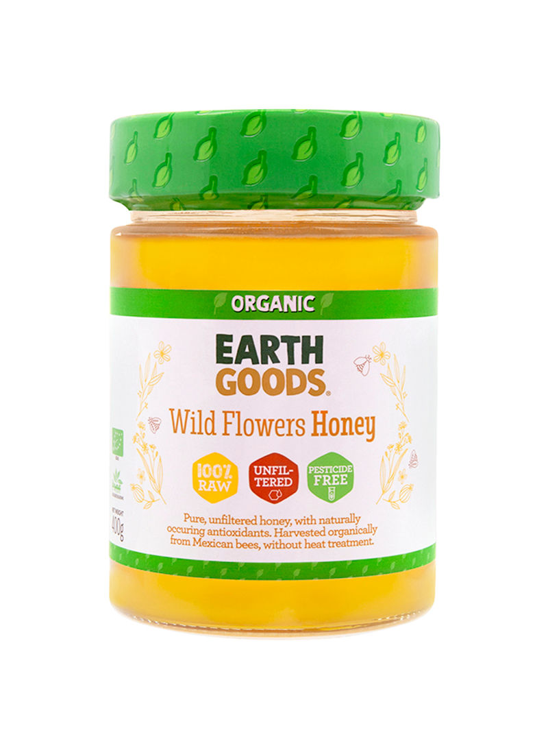 Organic Wild Flower Honey 400g