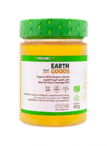 Organic Wild Flower Honey 400g
